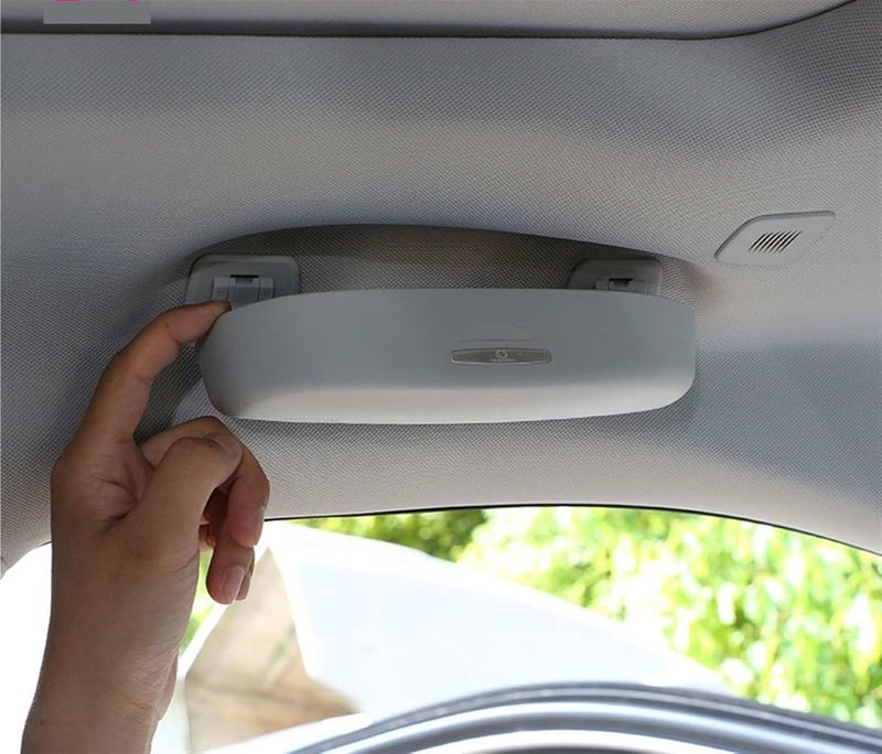 QASULER Car Sunglasses Holder for Mercedes - Image 3