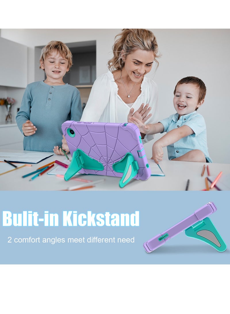 Case for Samsung Galaxy Tab A11 2025/A9 2023(SM-X110/X115/X117) 8.7-inch，Shockproof Protective Cover with  Shoulder Strap Kickstand for Kids Children - Image 2