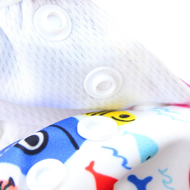 Langsprit 3 Pack Swim Diaper for Baby & Toddle,Reuseable Washable Diaper Swim for Swimming Lesson & Baby Shower Gifts - Image 5