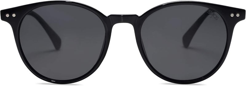 Sojos Small Round Classic Polarized Sunglasses for Women Men Vintage Style UV400 Lens MAY SJ2113 - Image 2