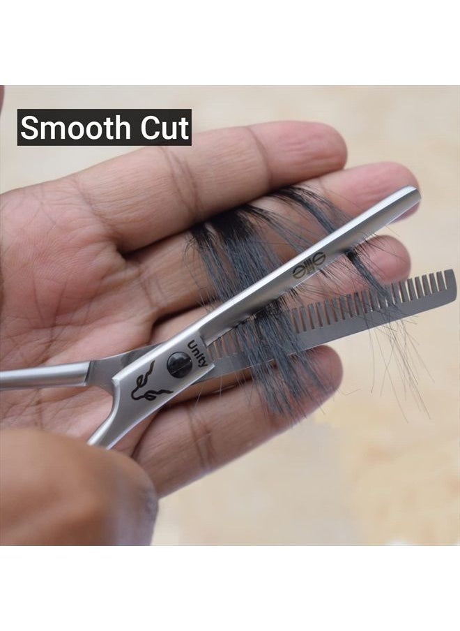 Elite Unity - Thinning Shears for Hair Cutting - Unlock the Artistry of Barber Shears - Elevate Your Salon Game with 6.5 inch Professional Hair Thinning Scissors - Thinning Scissors For Men/Women. - Image 1
