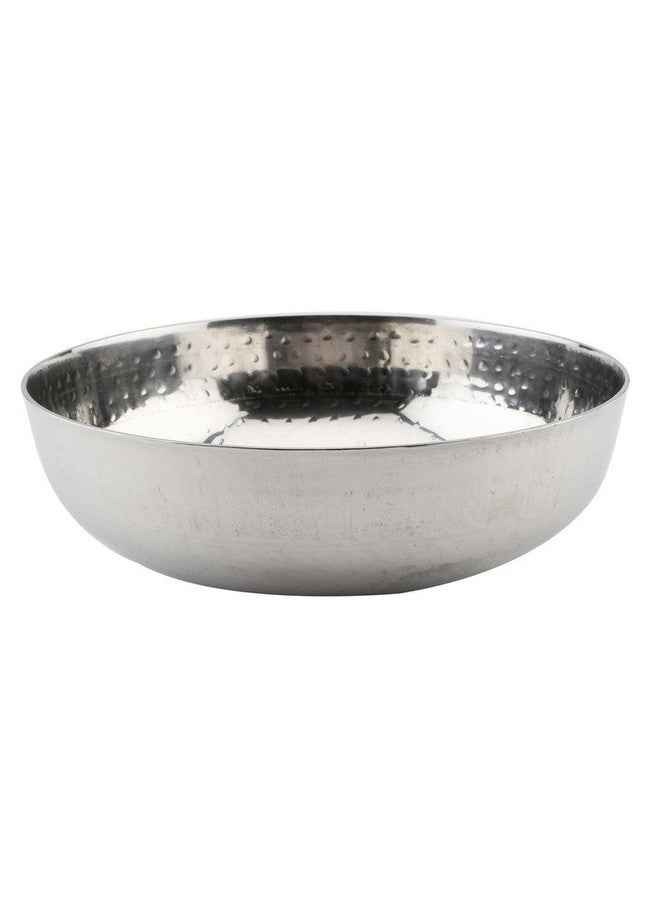 Marwall Stainless Steel Hammered Tasla/Kadhai (Without Handle) (2000ml) No.10 - Image 1