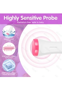 AiQueen Baby Heart Beat Pocket Portable Fetal Doppler  - Image 3