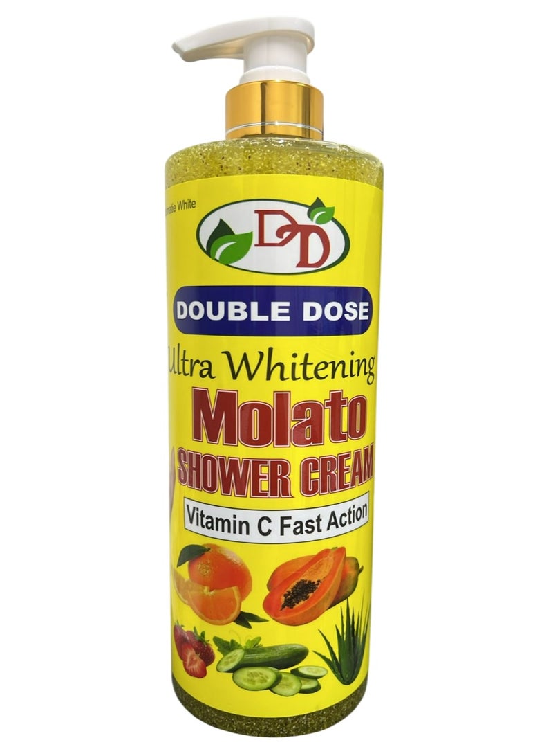 Ultra Whitening Molato Shower Cream Vitamin C Fast Action 1000 ML