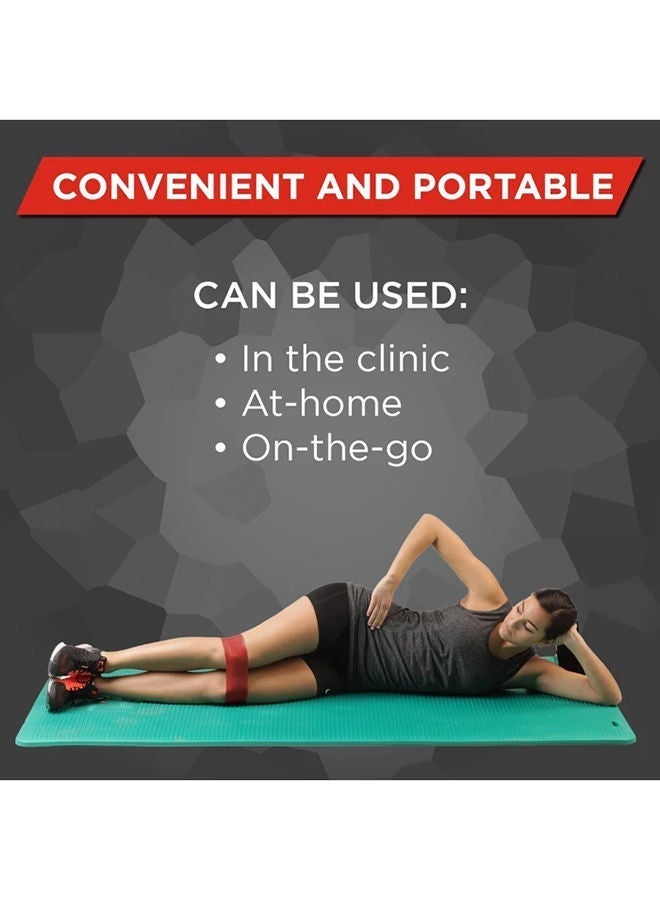 TheraBand CLX Continuous Loop Resistance Band – 22.8m (25 Yard) Bulk Roll – Professional Non-Latex Elastic Band for Fitness, Recovery & Strength Training – Red (Medium Resistance) - Image 2