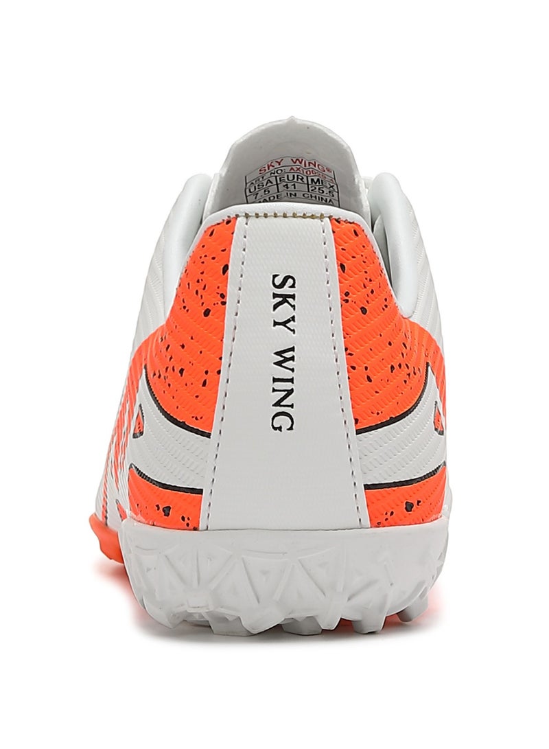 SKY WING Children's Football Boys Girls Ground Soccer Shoes for Youth Outdoor IN/IC Sole Cleats Training Anti-slip  for Kids  - Image 4