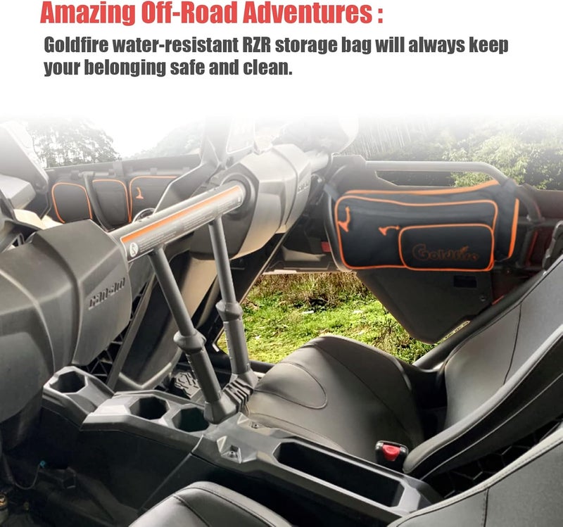Goldfire UTV Storage Bags for Can-Am Maverick X3 - Image 4
