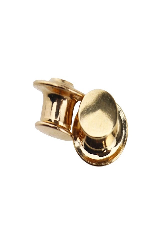 SING F LTD 10pcs Metal Locking Flathead Lapel Pin Back Clutch Clasp Fastener Spring Loaded No Tool Required - Image 4