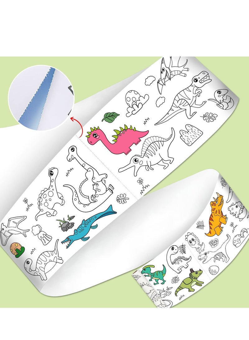 بيوينتي لفة ورق رسم للأطفال ، لفة ورق تلوين أسود / أبيض - Image 5