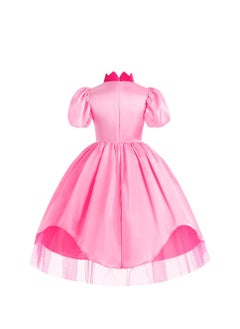 Y&D Princess Party Costume Dress With Wig And Crown Accessory Set  - Image 3