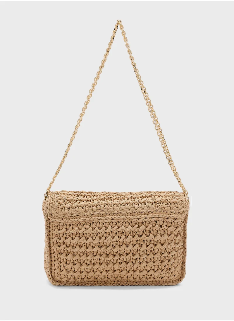 مانجو Fibre Shoulder Bag