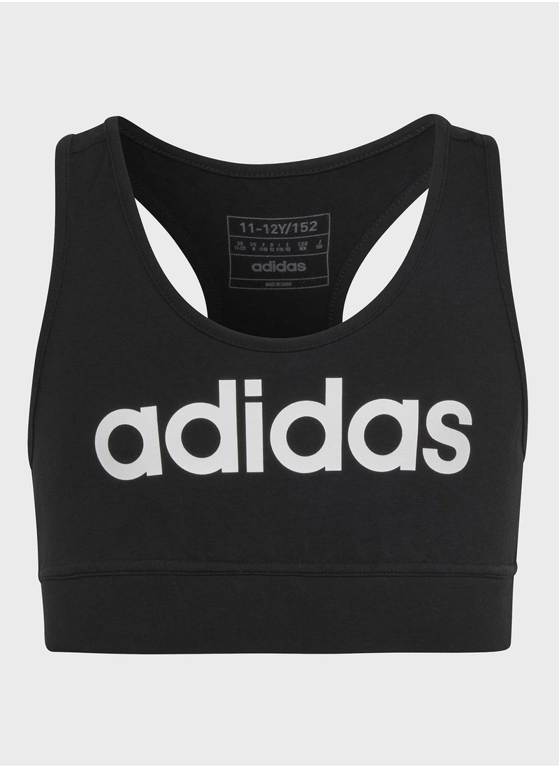 Adidas - Logo Linear Bra - Image 1
