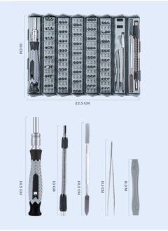 ProOne ProOne PGS101 126 Pcs precision screwdriver set Repair tool kit CRV strong magnetic head Non-slip Comfortable for Macbook/Mobile Phone/PC/Ipad/Tablet/Cameras and Other Electronics  - Image 1