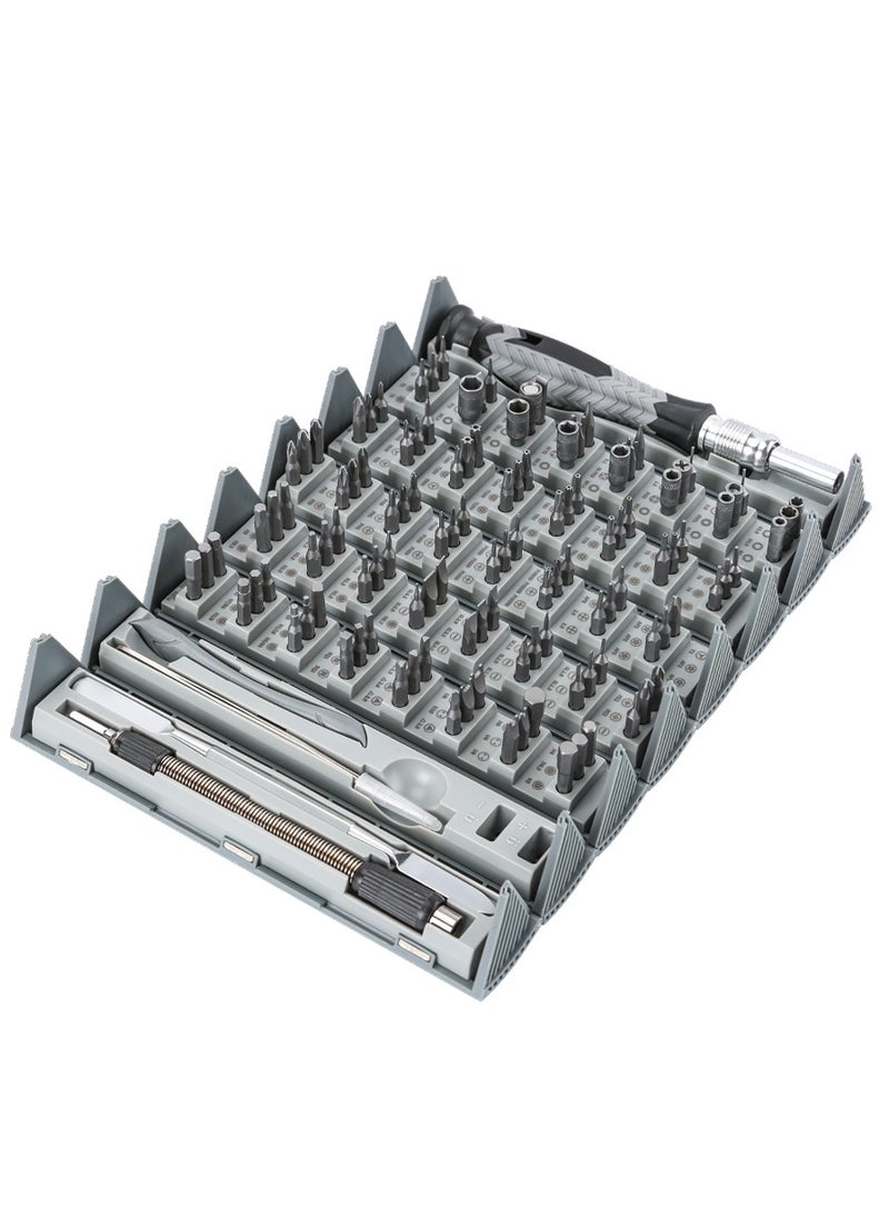 ProOne - ProOne PGS101 126 Pcs precision screwdriver set Repair tool kit CRV strong magnetic head Non-slip Comfortable for Macbook/Mobile Phone/PC/Ipad/Tablet/Cameras and Other Electronics - Image 1
