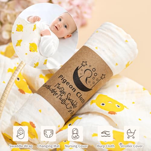 Golray 9pcs Newborn Baby Gift Baskets for Boys Girls Baby Shower, 2 Rattle/Seat Hang Toy/Blanket/Onesies/Bib/ 3D Socks/Wood Milestone/Carry Box, Neutral New Born Essential Stuff Unisex Baby Gifts Boy - Image 4