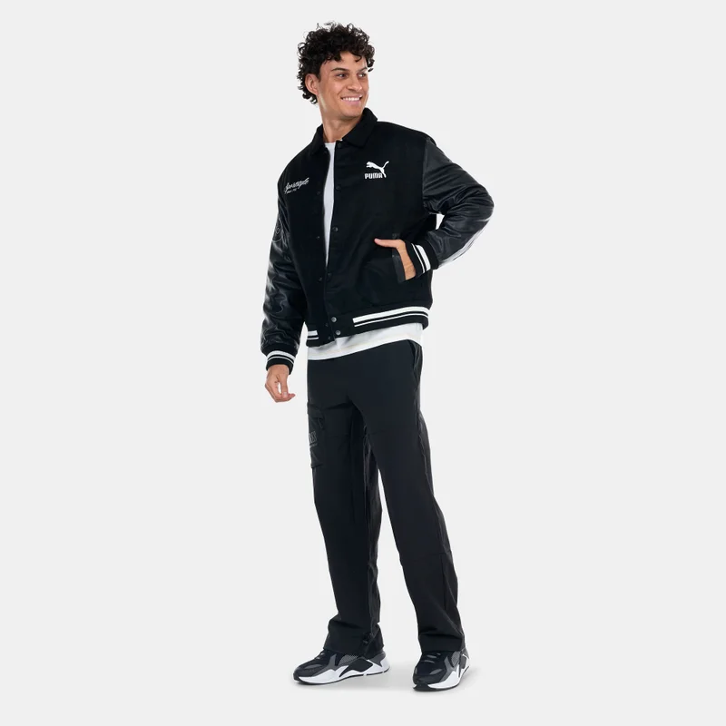 PUMA black Men's x PLEASURES Cargo Pants for Men | Best Price UAE