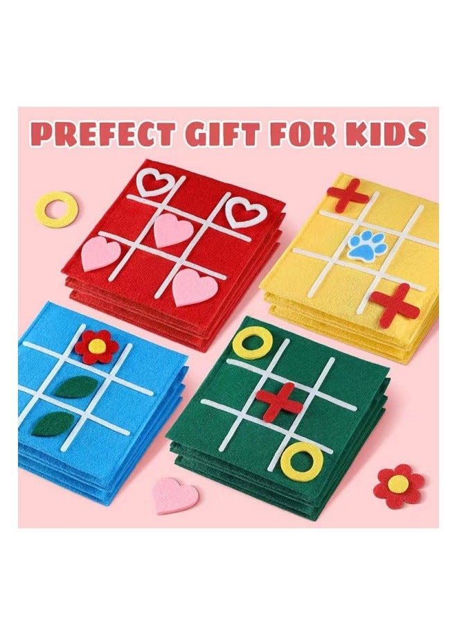 MIXDE 30 PCS Felt Board Chessboard Nine Grid Toys, Early Education Teaching Enlightenment - Image 1