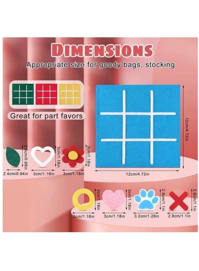 MIXDE 30 PCS Felt Board Chessboard Nine Grid Toys, Early Education Teaching Enlightenment - Image 3