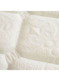DANUBE HOME Danube Home Sense Visco Gel Memory Foam Pocket Spring Mattress Plush Feel King Bed Mattress Spine Balance For Pressure Relief L200xW180 cm Thickness 32 cm White/Grey  - Image 4