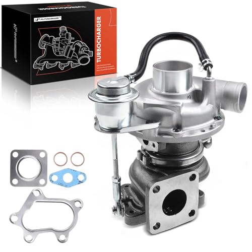 A-Premium Complete Turbo Turbocharger Kit, with Wastegate Actuator & Gasket, Compatible with New Hollander, CAT 247 Series Skid, Terex Loaders, Tractor TC55DA, SHIBAURA Tractor ST445, Replace# 2389349 - Image 1