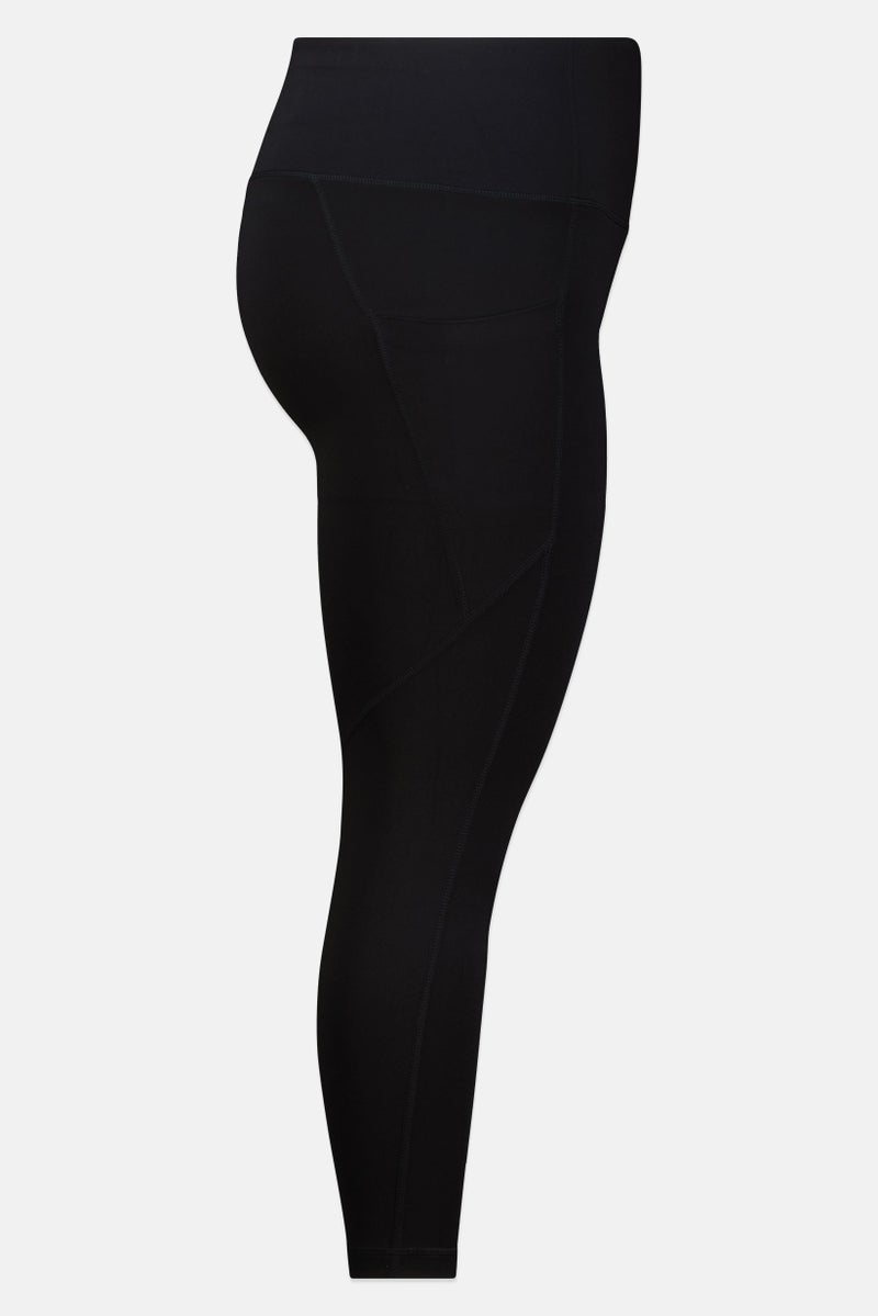 Member's Mark Women Plain Pull On Leggings, Black - Image 4
