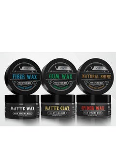 VIZO Vizo Professional NATURAL SHINE Hair Styling Wax for Luminous Shine and Medium Hold 150ml  - Image 2