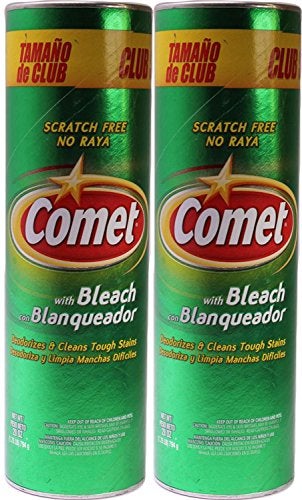 Comet Cleanser with Bleach 28 ounce, (Pack of 2) - Image 1