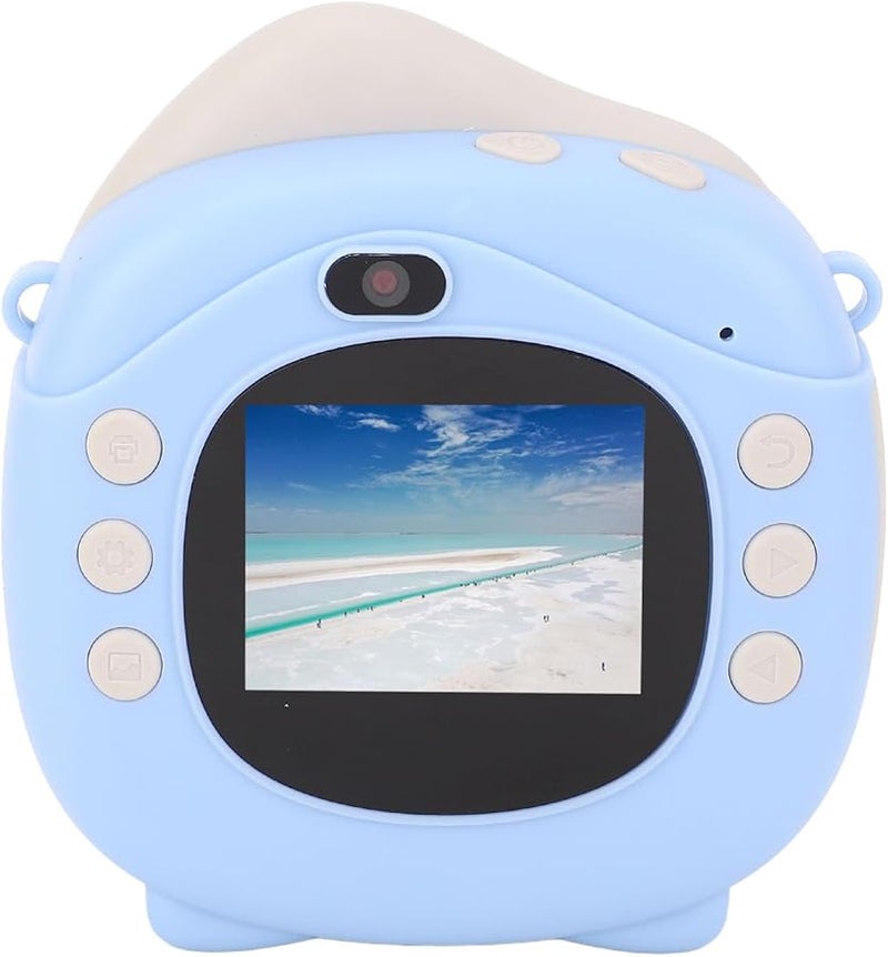 Kids Instant Print Camera 12MP HD Portable Selfie Camera With 2 Inch Screen 800mAh Battery No Memory Card - Image 2
