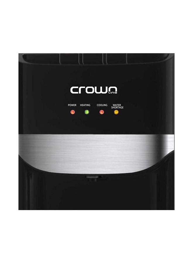 Crownline Top And Bottom Loading Water Dispenser Hot water Tank Capacity - 1 Ltr Cold water Tank Capacity - 3 Ltr WD-194 Black/Silver - Image 5