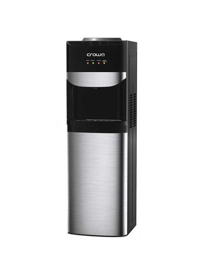 Crownline Top And Bottom Loading Water Dispenser Hot water Tank Capacity - 1 Ltr Cold water Tank Capacity - 3 Ltr WD-194 Black/Silver - Image 1