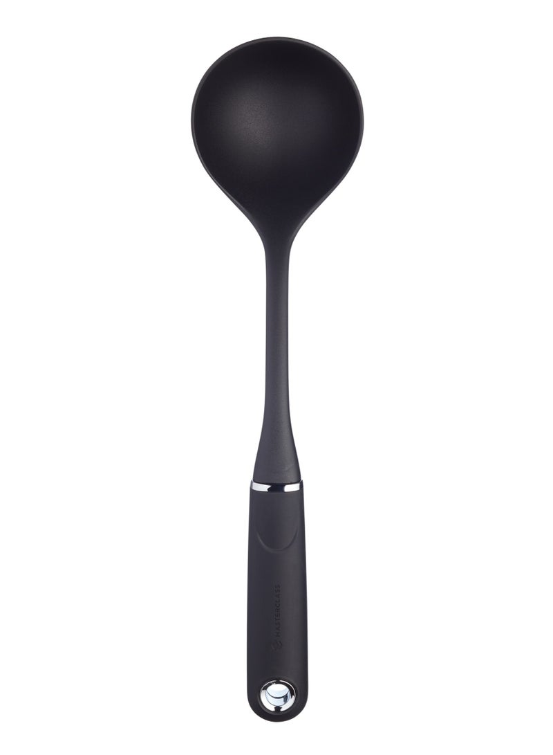 Mastercraft Kitchencraft Masterclass Soft-Grip Nylon Ladle, Carded  - Image 1