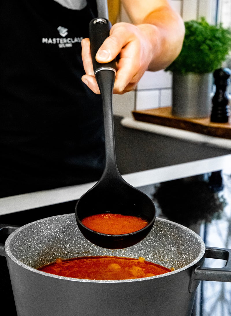 Mastercraft Kitchencraft Masterclass Soft-Grip Nylon Ladle, Carded  - Image 4
