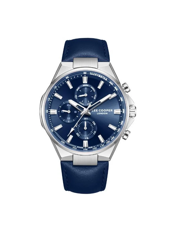 Men's Leather MULTIFUNCTION Watch LC08223.399 - 43 mm