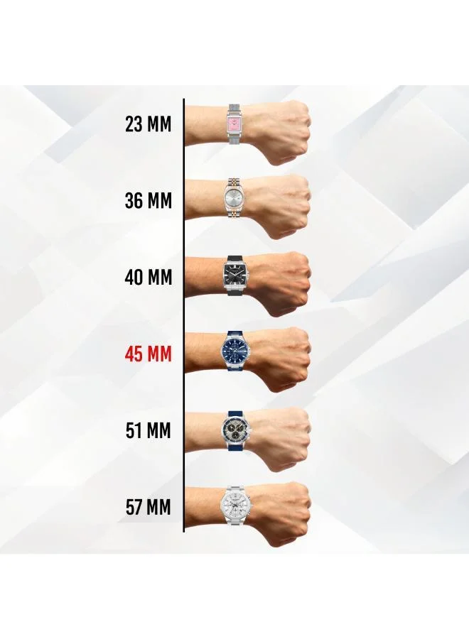 Lee Cooper  Men's Leather MULTIFUNCTION Watch LC08223.399 - 43 mm for Men | Best Price UAE