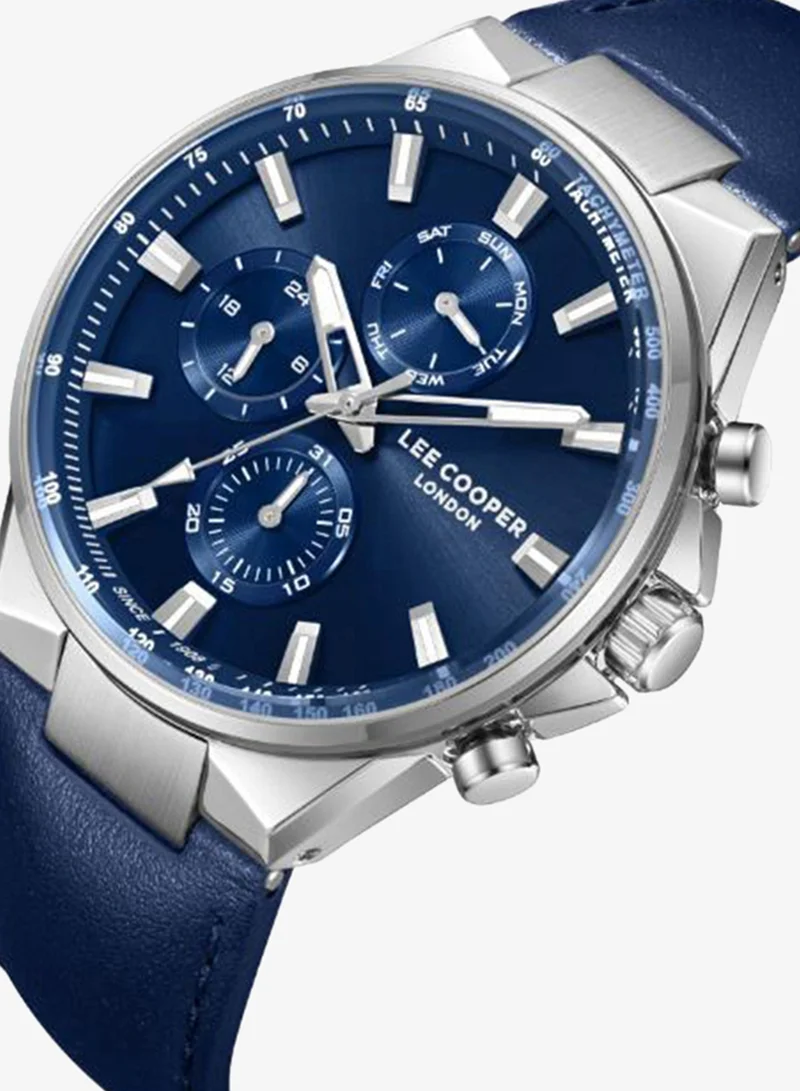 Lee Cooper Men's Leather MULTIFUNCTION Watch LC08223.399 - 43 mm