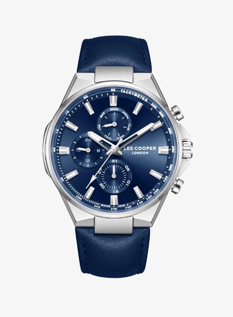 Lee Cooper Men's Leather MULTIFUNCTION Watch LC08223.399 - 43 mm