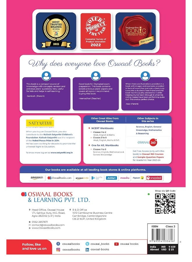 Oswaal One for All Olympiad Previous Years' Solved - Image 2