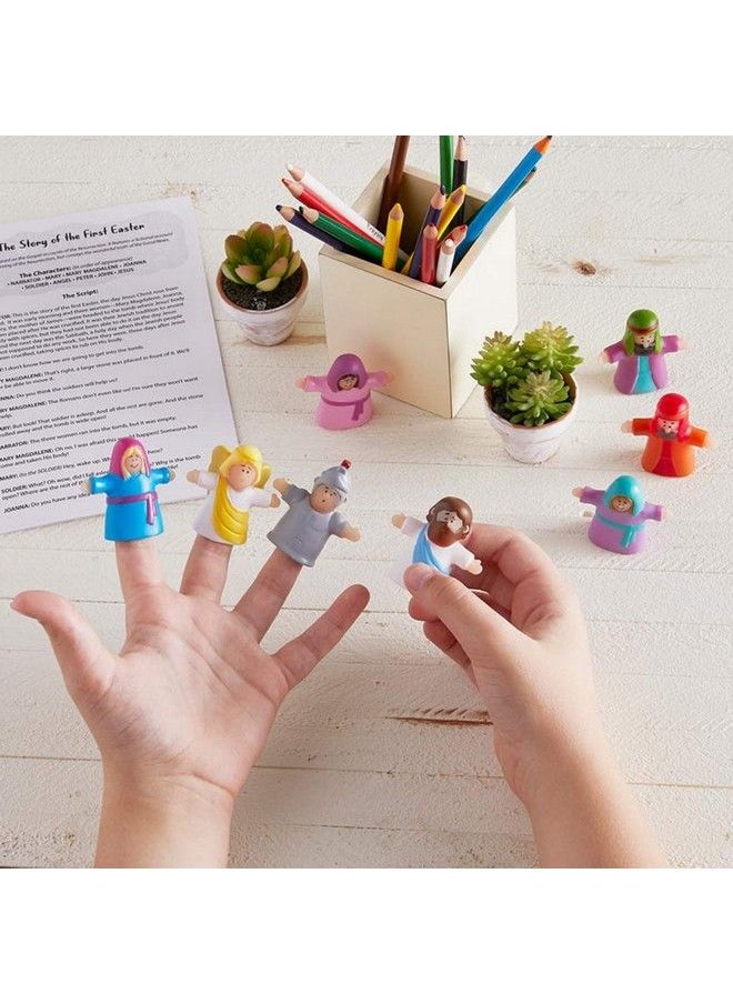 Needzo Finger Puppets With Script For Story Telling Religious Sunday School Activity 8 Pieces  - Image 3