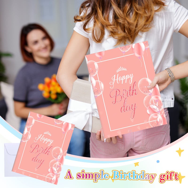 Leitee 4 Pcs Big Thank You Card with Envelope Large Appreciation Cards 17 x 12'' Oversize Group Team Paper for Doctor Teacher(Cake) - Image 5