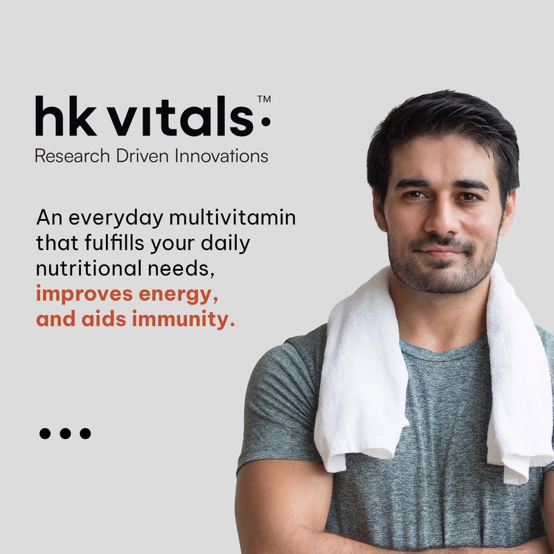 HK Vitals فيتامينات متعددة من إتش كيه فيتالز مع الزنك وفيتامين سي - Image 3