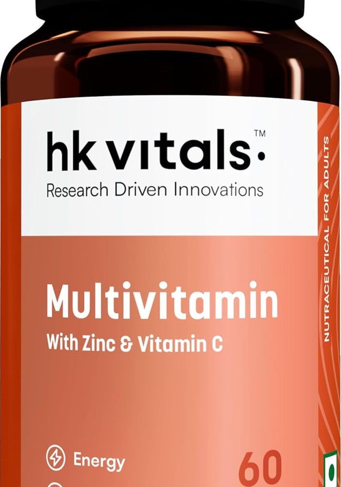 HK Vitals فيتامينات متعددة من إتش كيه فيتالز مع الزنك وفيتامين سي - Image 1