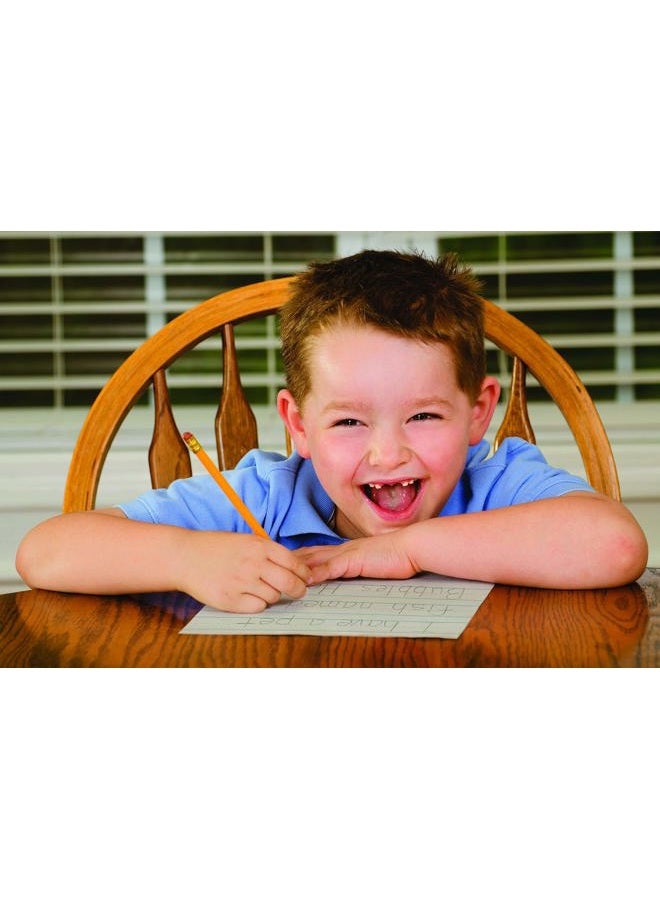 Pacon 2656 Newsprint Handwriting Paper, Picture Story, 7/8" x 7/16" x 7/16" Ruled 9" x 12", Ruled Short, 500 Sheets - Image 3