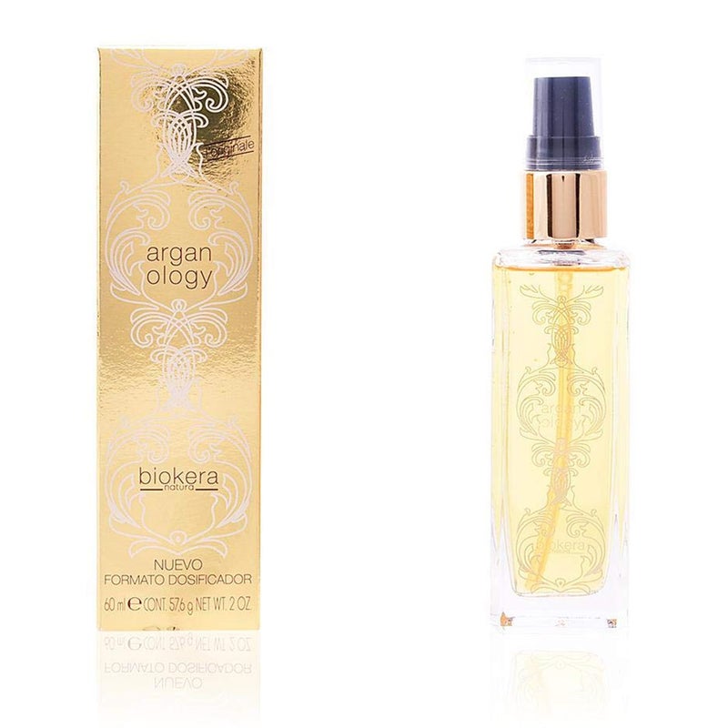 Salerm ساليرم - سيروم زيت الأركان للشعر - بيوكيرا أركانولوجي - 60 مل - للشعر الجاف جداً والتالف - تغذية ولمعان - ينشط الشعر - ترطيب إضافي - Image 1