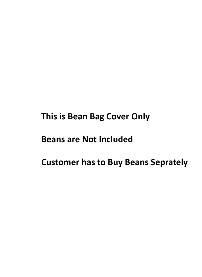 RnS Rest 'n' Sleep RnS Rest n Sleep Teardrop Bean Bag Cover Only for Living Room Bed Room for Relaxing RedRed XXXL  - Image 3