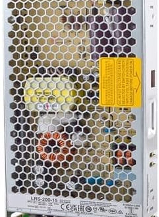 LRS 200 15 15V 14A 210W مصدر طاقة أحادي الإخراج كفاءة 90٪ للاستخدام الصناعي - Image 1