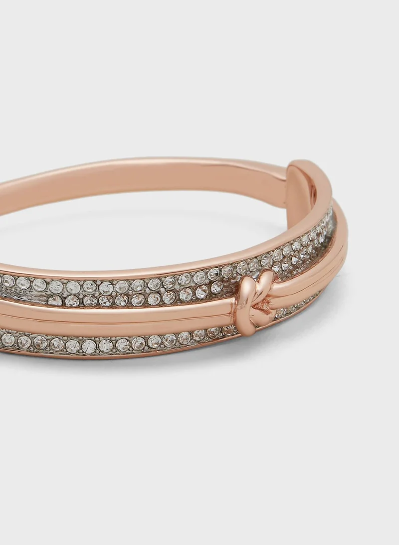 GUESS Lines Spring Hinge Bracelet