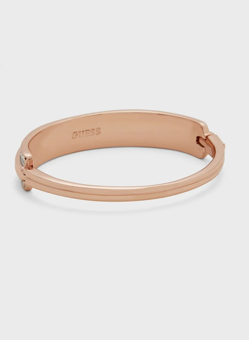 GUESS Lines Spring Hinge Bracelet