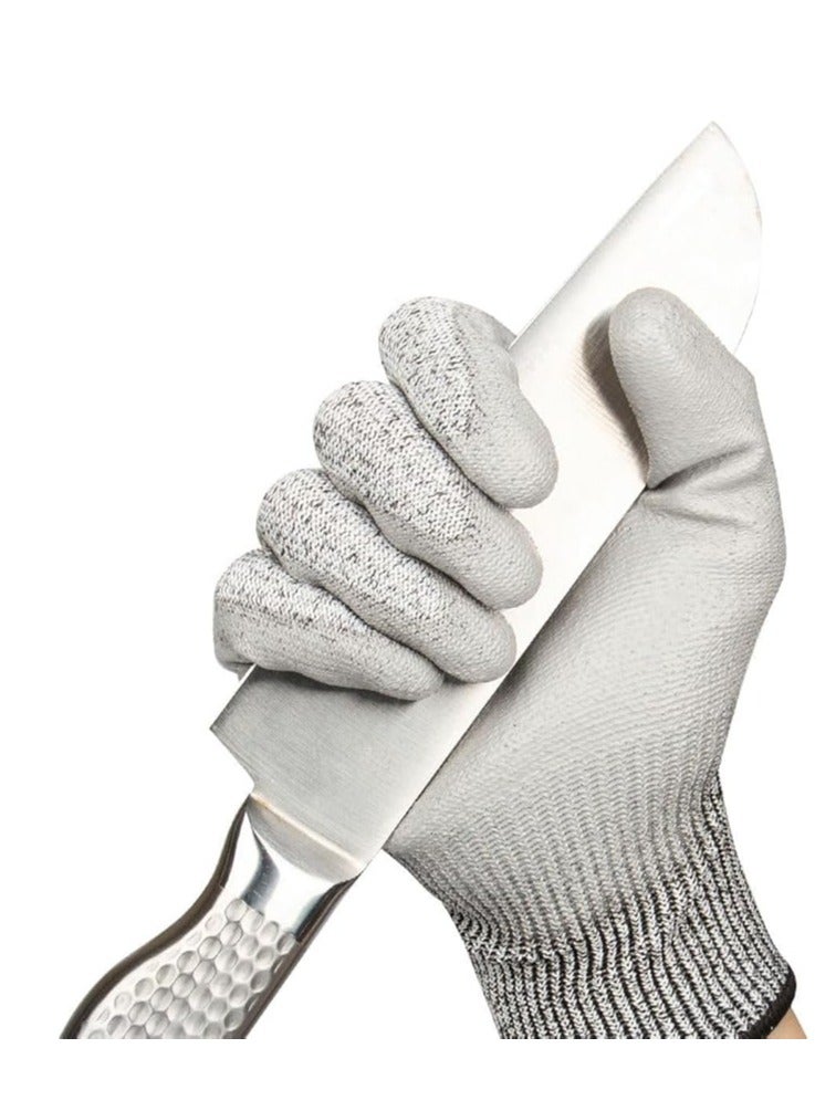 Plan A Industrial Cut Resistant Glove, Ideal for Home and Professional Maintenance and Repairs. Provides Superior Protection for Hands from Cut and Burn, High Performance Materials  - Image 1
