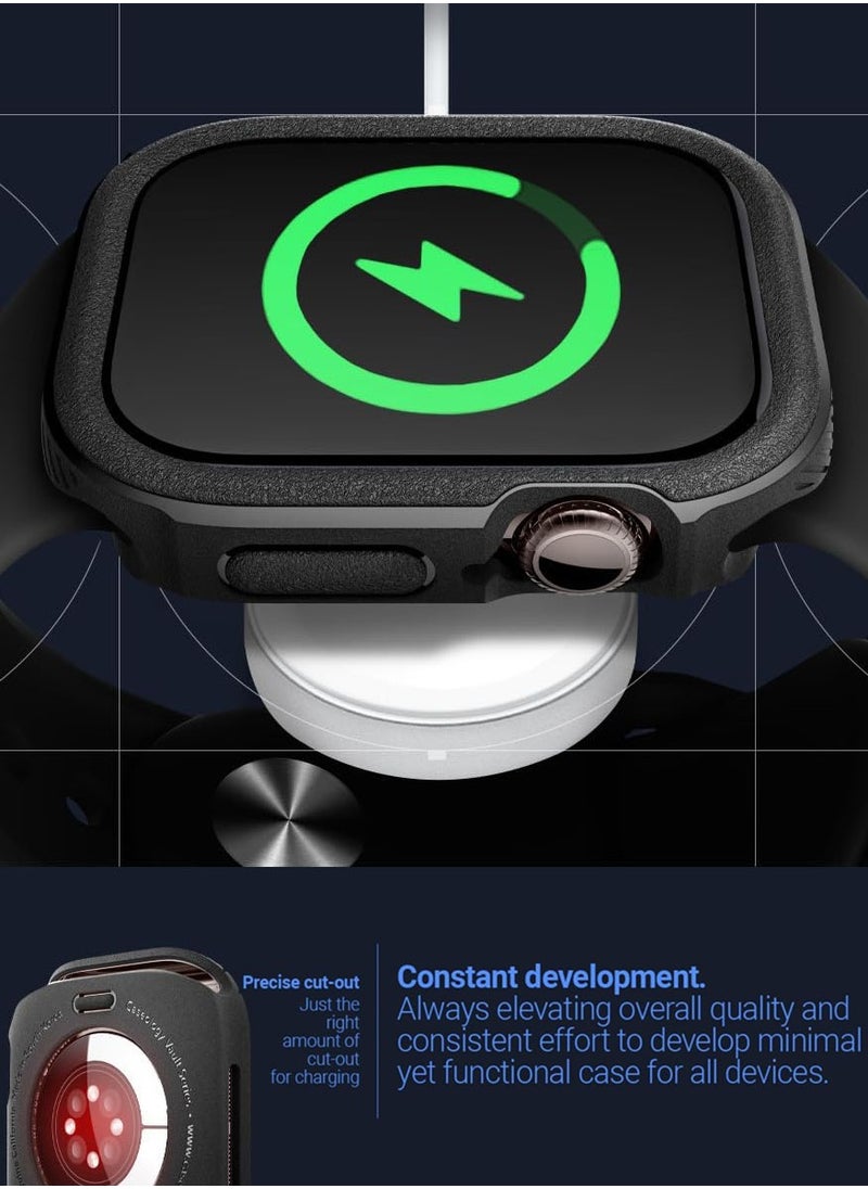 Caseology - Vault for Apple Watch Series 10 (46mm) Case Cover (2024) - Matte Black - Image 1