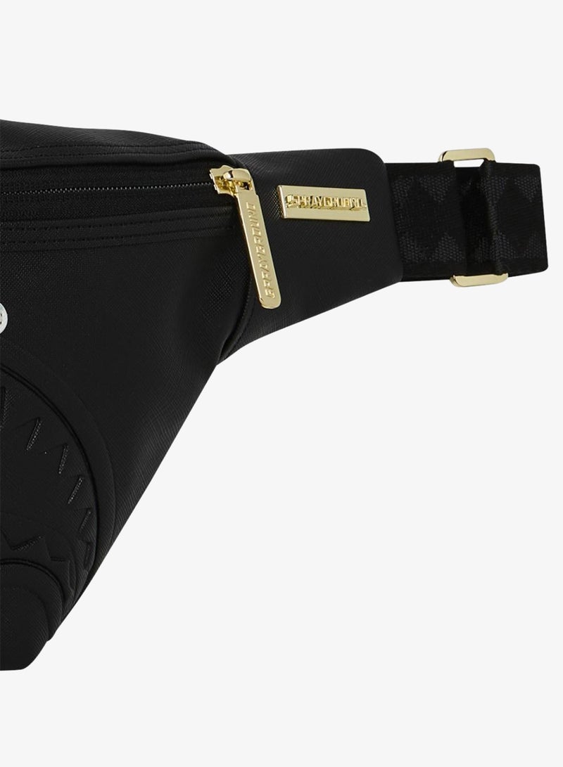 SPRAYGROUND CREAM CHECK SIDE DRIP SAVVY CROSSBODY - Image 3